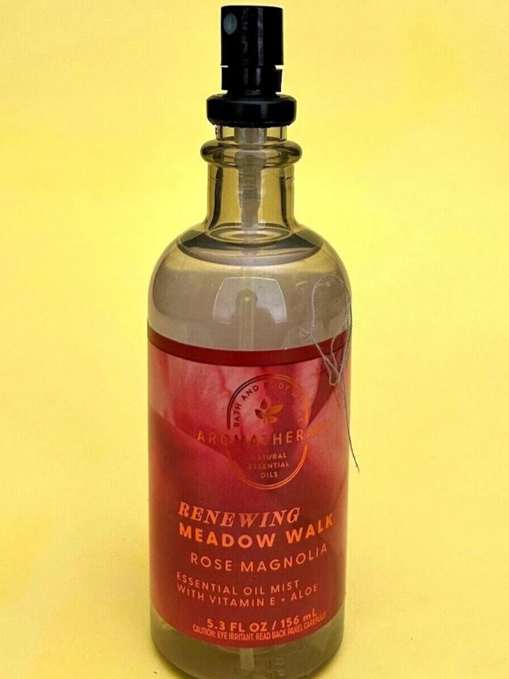 NEW Bath & Body Works AROMATHERAPY Rose Magnolia Essential Oil Mist